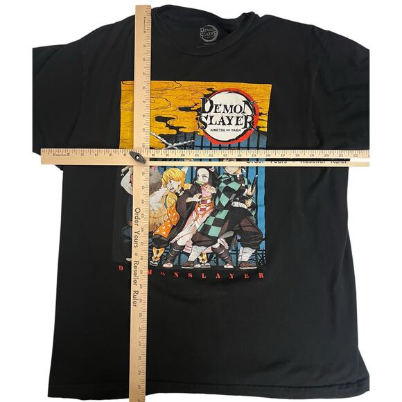 Demon Slayer Kimetsu no Yaiba Anime T-Shirt -Tanjiro, Nezuko, Zenitsu & Inosuke - Picture 6 of 8